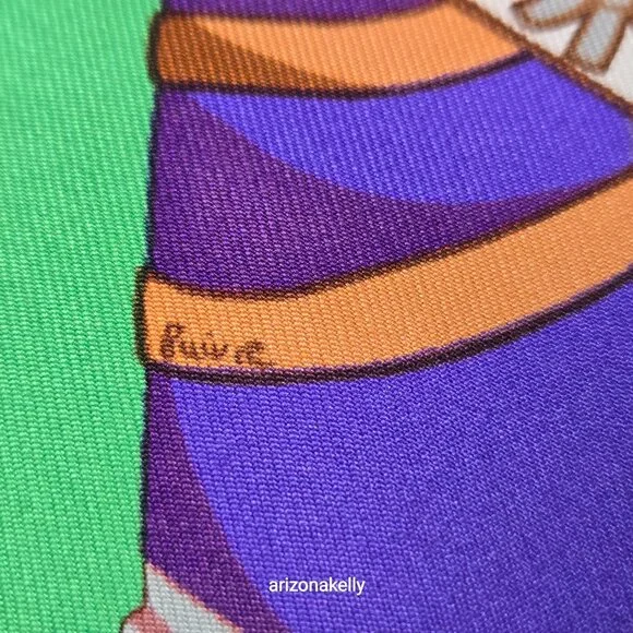 Hermès Silk Scarf Etendards et Bannières by Annie Faivre Green - Picture 5 of 14